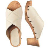 Sanita Wood-Kelo Square Flex Sandal Sandale