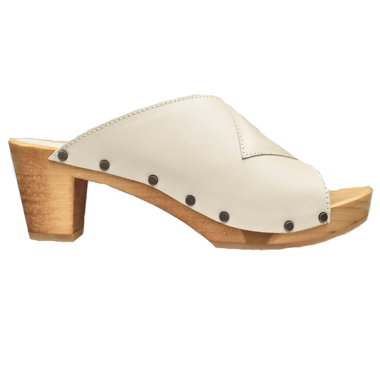 Sanita Wood-Kelo Square Flex Sandal Sandale
