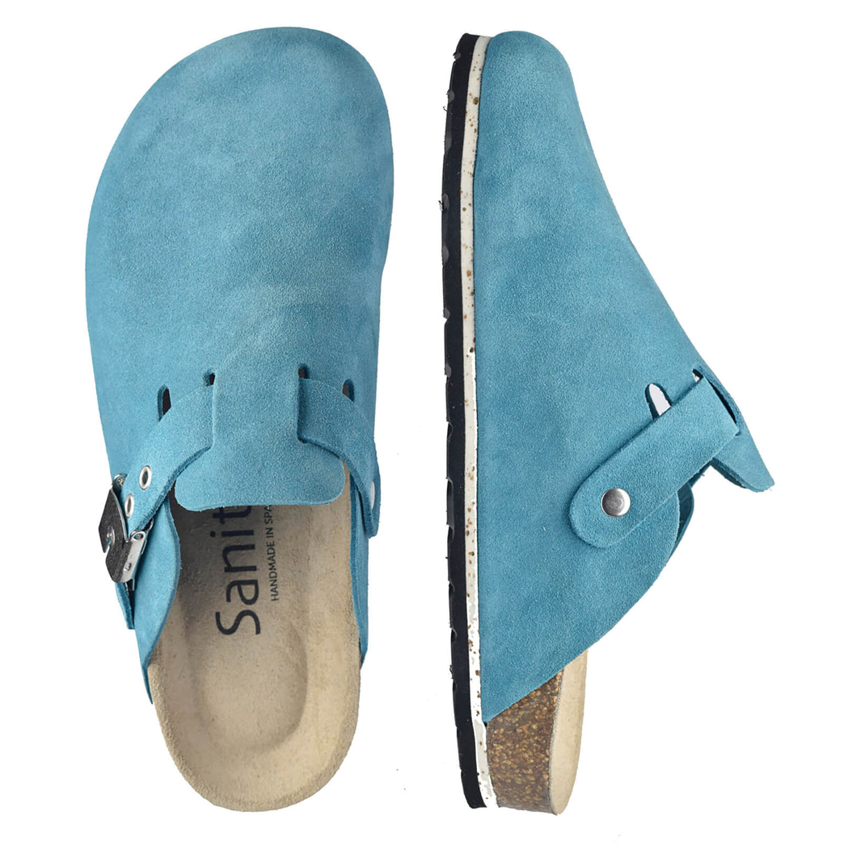 Sanita Bio Sandal - Mykonos Suede Bio-Sandale
