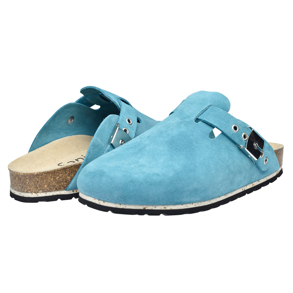 Sanita Bio Sandal - Mykonos Suede Bio-Sandale