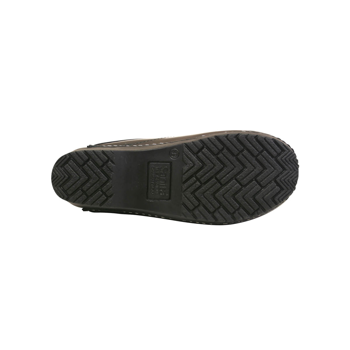 Sanita Original-Metallic Patent Open Clog