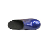 Sanita Original-Metallic Patent Open Clog