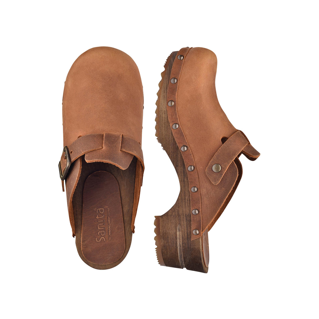 Sanita Wood-Kristel Open Clog