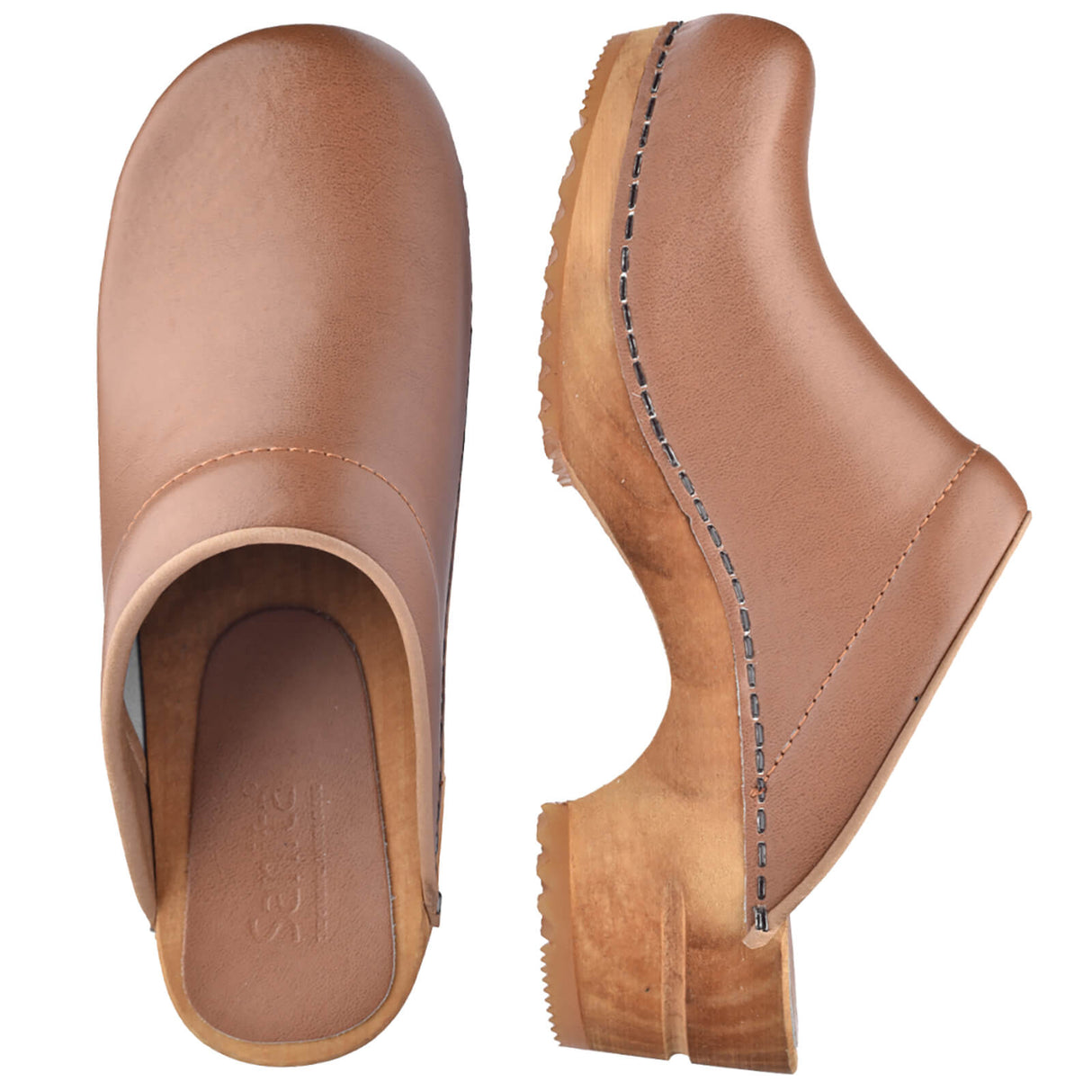 Sanita Wood-Lars Open Clog