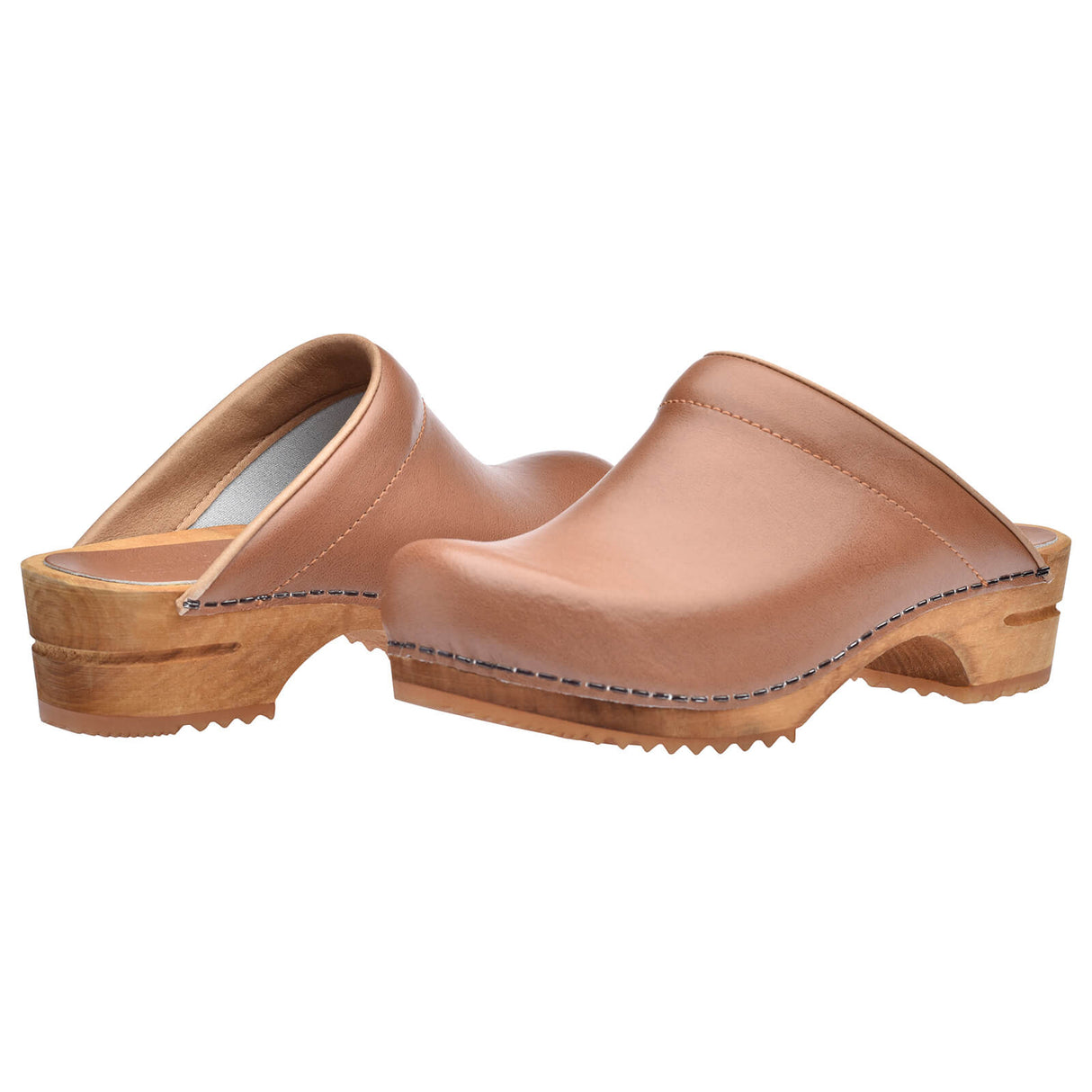 Sanita Wood-Lars Open Clog