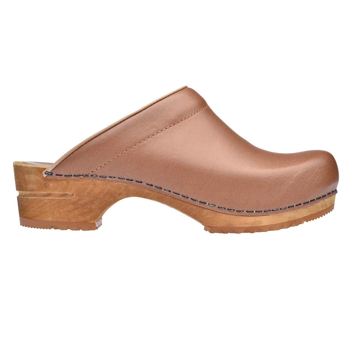 Sanita Wood-Lars Open Clog