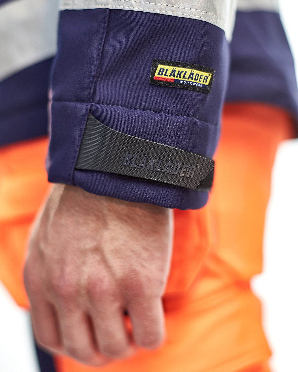 Blåkläder 4900 Warnschutz Softshelljacke – orange/marine