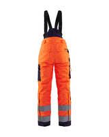 Blåkläder Damen 7885 Warnschutz-Winterhose – orange/marine