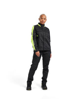 Blåkläder Damen 4443 Industrie Stretch Bundjacke – schwarz/gelb
