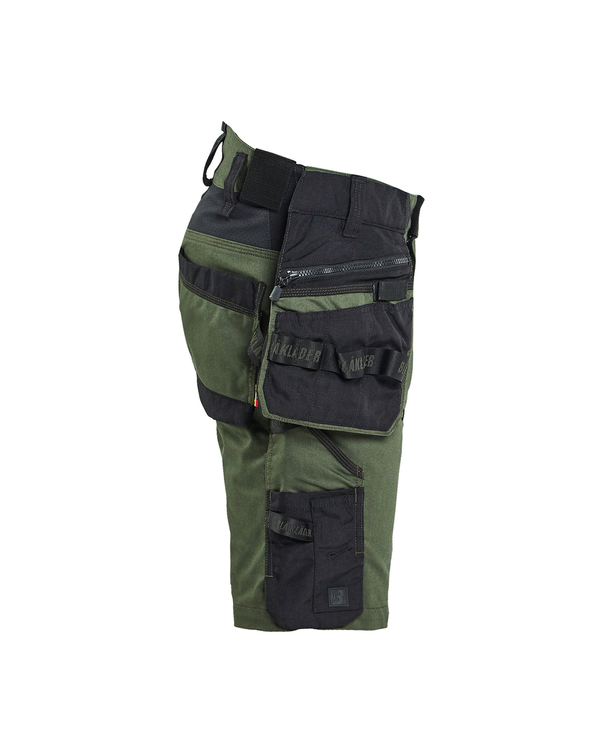 Blåkläder Striker Stretch Shorts – waldgrün/schwarz
