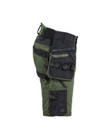 Blåkläder Striker Stretch Shorts – waldgrün/schwarz