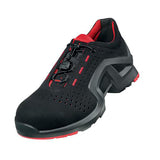 uvex 1 support Halbschuhe S1 schwarz rot