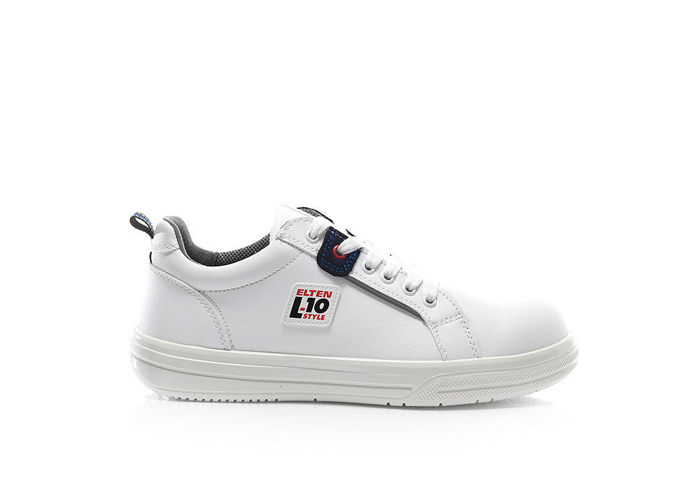 Elten Ghost Low ESD L10 S3 Sicherheitshalbschuh weiß – weiß
