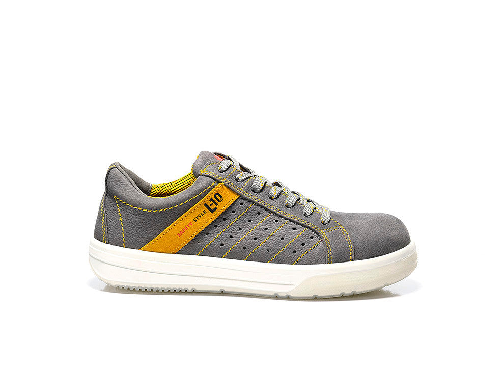 Elten Breezer Low ESD S1 Sicherheitshalbschuh grau – grau