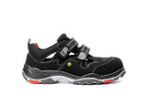 Elten Scott ESD Trainers S1P Sicherheitssandale schwarz – schwarz