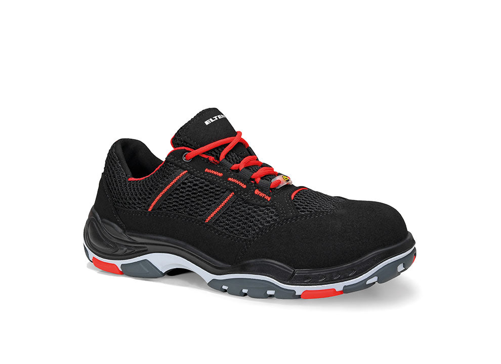 Elten Motion Air ESD S1 Sicherheitshalbschuh schwarz – schwarz