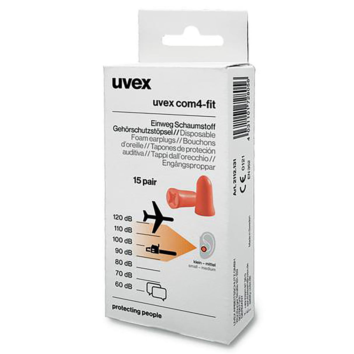 uvex Gehörschutzstöpsel com4-fit