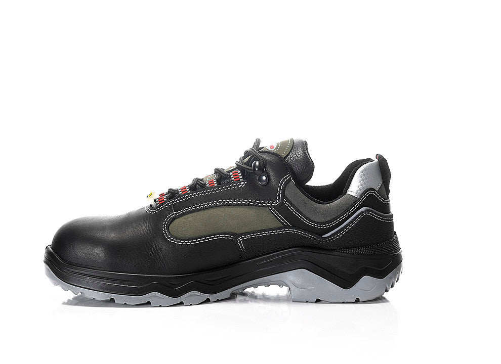 Elten LEN ESD S3S Sicherheitshalbschuh schwarz – schwarz