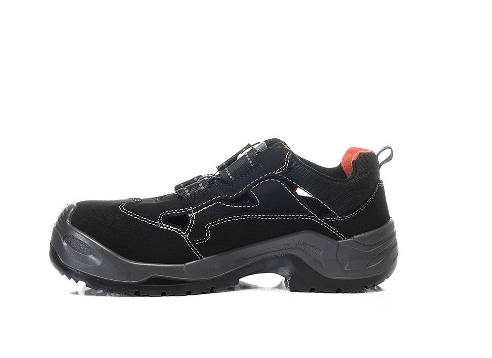 Elten Scott BOA ESD S1P Sicherheitssandale schwarz – schwarz