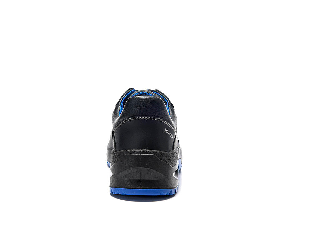 Elten Leonardo Lowesd S3 Sicherheitshalbschuh blau – schwarz