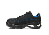 Elten Logan LOW ESD S1 Sicherheitshalbschuh blau – schwarz