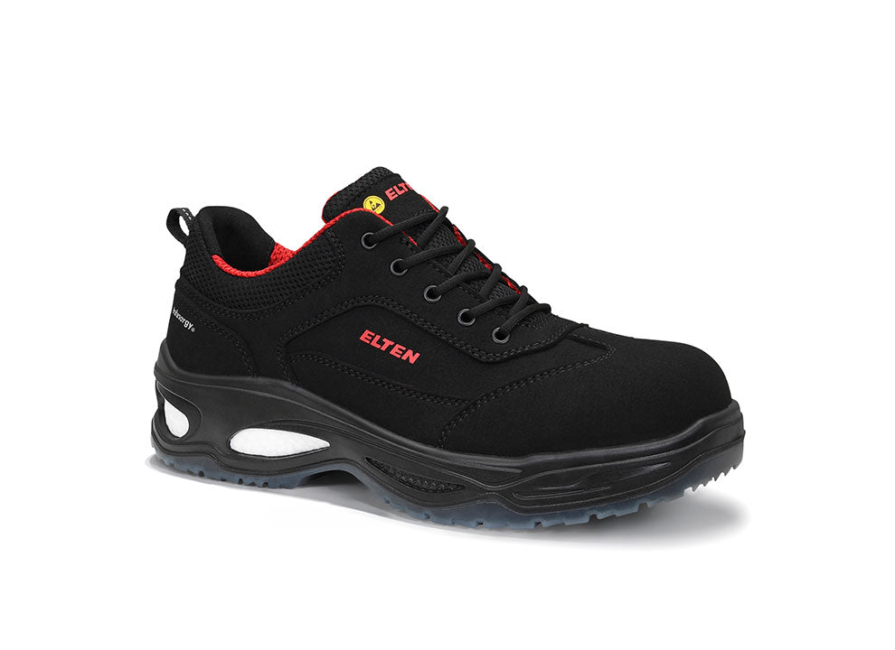 Elten Owen LOW S2 Sicherheitshalbschuhe schwarz – schwarz