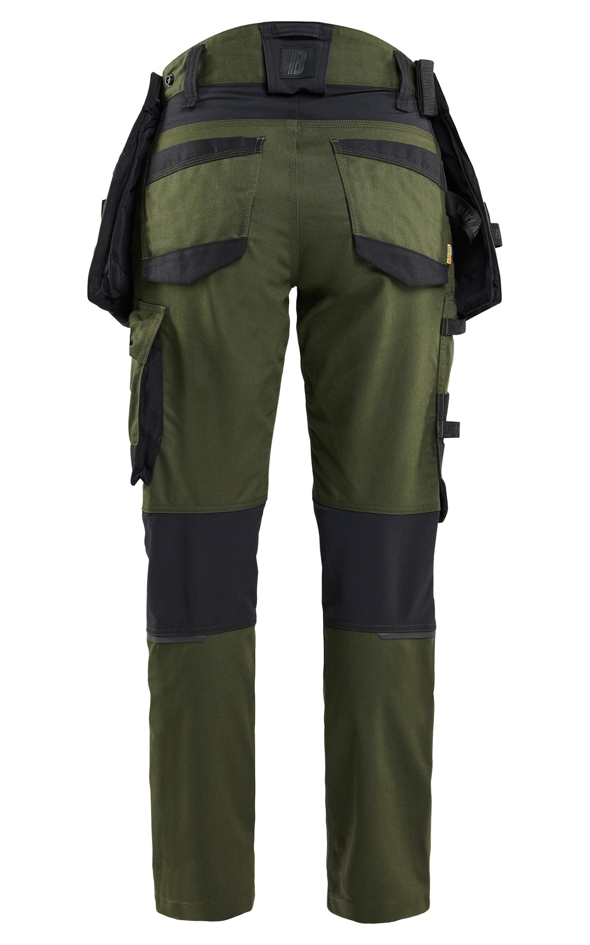 Blåkläder Damen Stretch 7170 Arbeitshose – waldgrün/schwarz