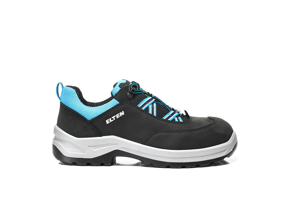 Elten Damen Lotte Aqua LOW ESD S2 Sicherheitshalb. schwarz – schwarz