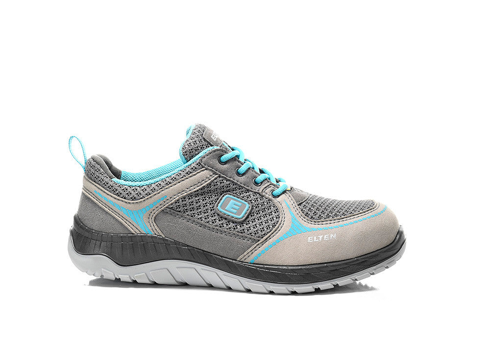 Elten Damen Melli LOW ESD S1P Sicherheitshalbsch grau – grau