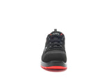 Elten Damen Hannah Xxtl BLACK-RED LOW S3 Halbschuh schwarz – schwarz