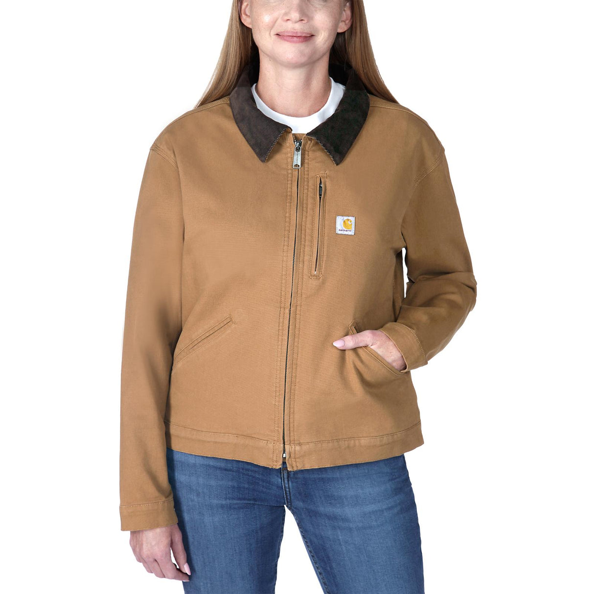 Carhartt Relaxed Fit Canvas Detroit Jacket in Carhartt®