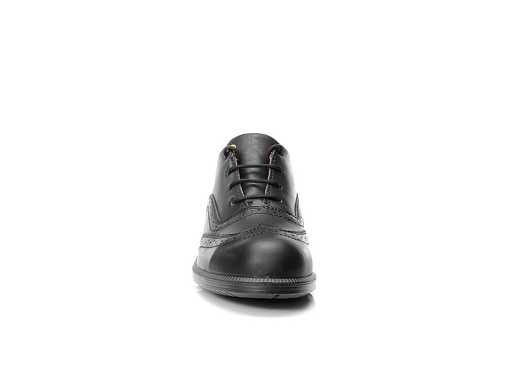 Elten Damen Officer ESD S2 Sicherheitshalbschuh schwarz – schwarz