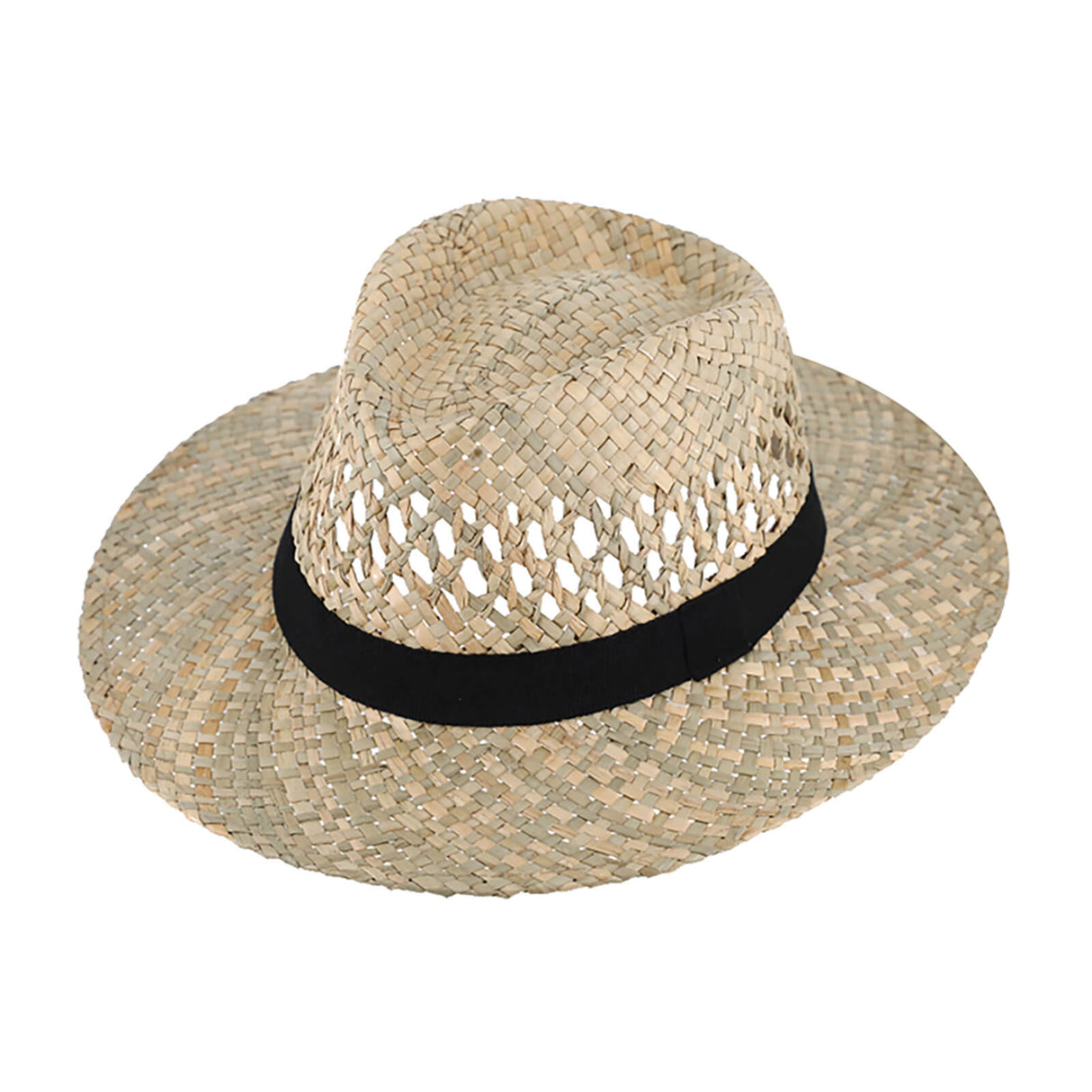 Fiebig Strohhut Traveller mit Ripsband