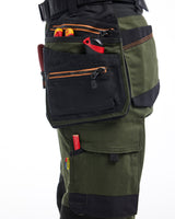 Blåkläder Damen Stretch 7170 Arbeitshose – waldgrün/rost