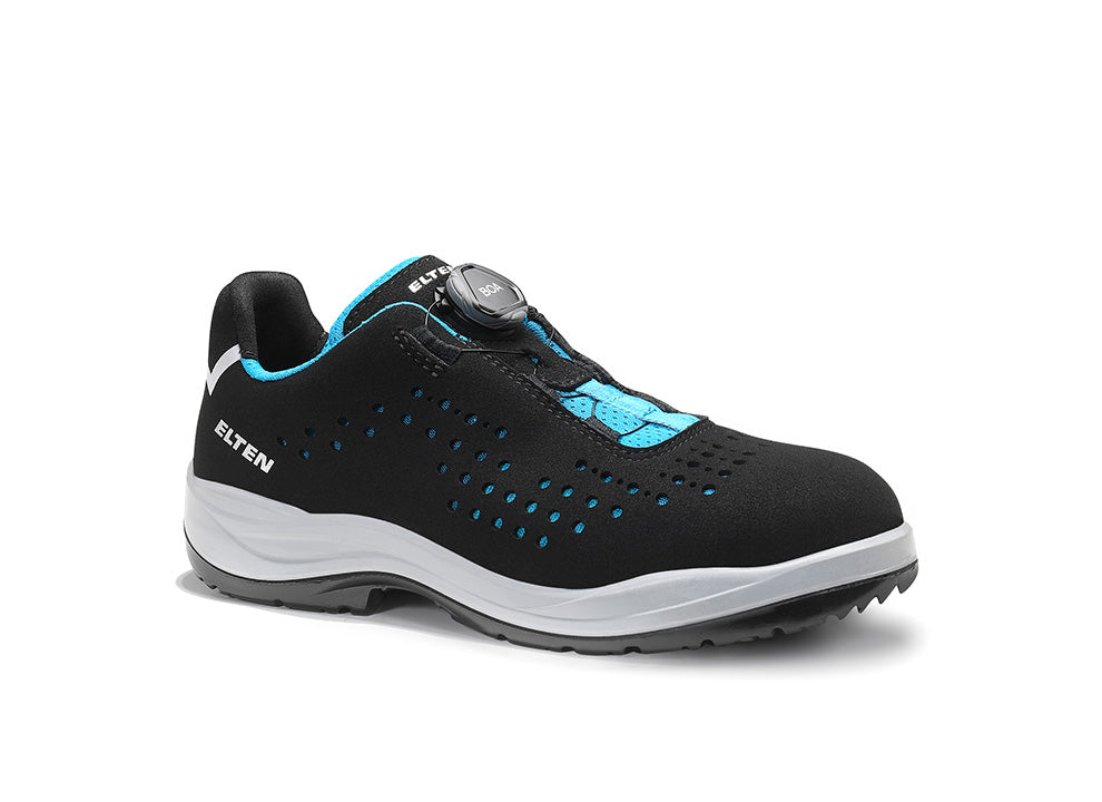 Elten Damen Impulse Lady LOW S1P Sicherheitshalbschuhe schwarz – schwarz