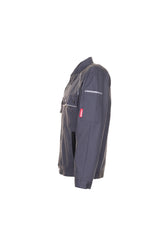 PLANAM Canvas 320 Bundjacke grau/schwarz