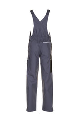 PLANAM Canvas 320 Latzhose grau/schwarz