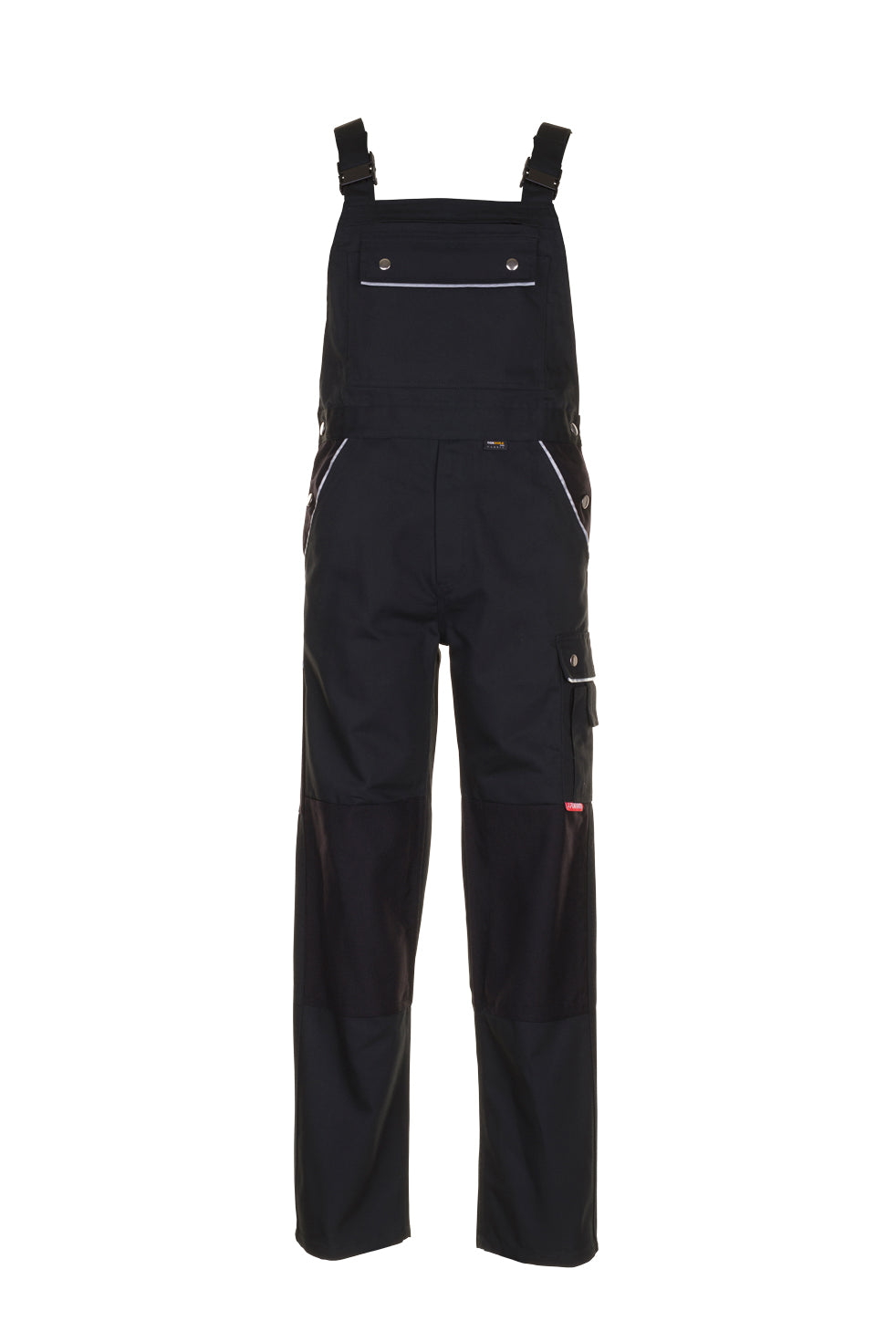 PLANAM Canvas 320 Latzhose schwarz/schwarz