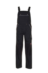 PLANAM Canvas 320 Latzhose schwarz/schwarz