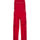 PLANAM Canvas 320 Latzhose rot/rot
