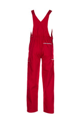 PLANAM Canvas 320 Latzhose rot/rot