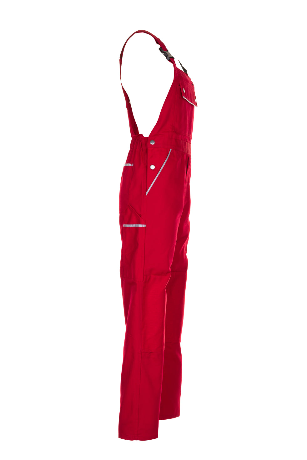 PLANAM Canvas 320 Latzhose rot/rot