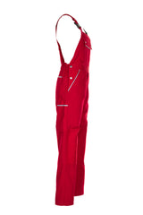 PLANAM Canvas 320 Latzhose rot/rot