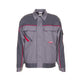 PLANAM Highline Bundjacke zink/schiefer/rot