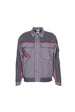 PLANAM Highline Bundjacke zink/schiefer/rot