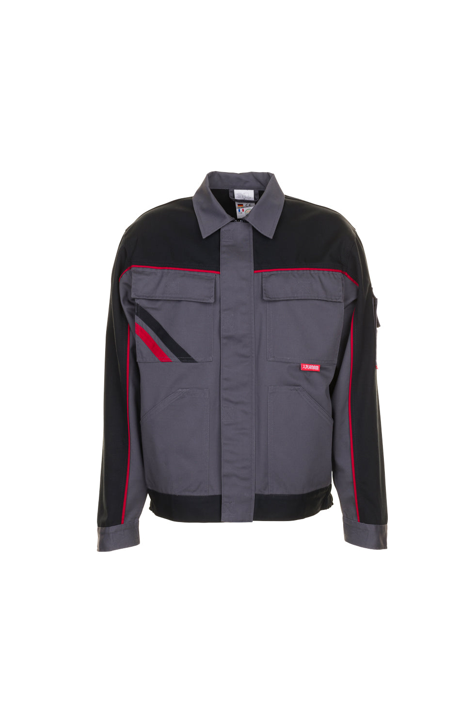 PLANAM Highline Bundjacke schiefer/schwarz/rot