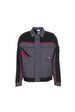 PLANAM Highline Bundjacke schiefer/schwarz/rot