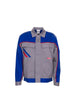 PLANAM Highline Bundjacke zink/kornblumenblau/rot