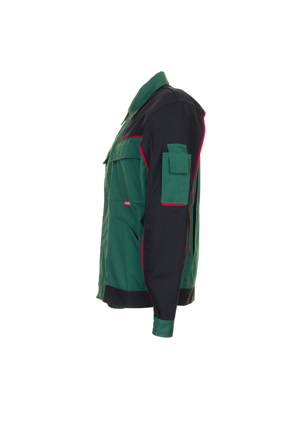 PLANAM Highline Bundjacke grün/schwarz/rot