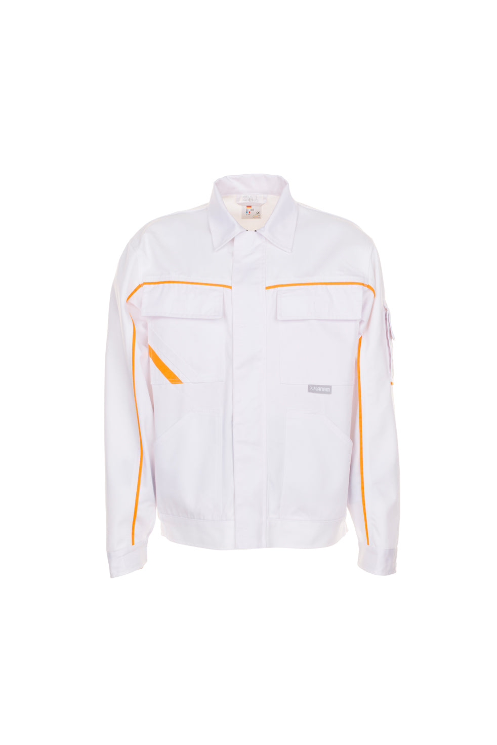 PLANAM Highline Bundjacke reinweiß/reinweiß/gelb
